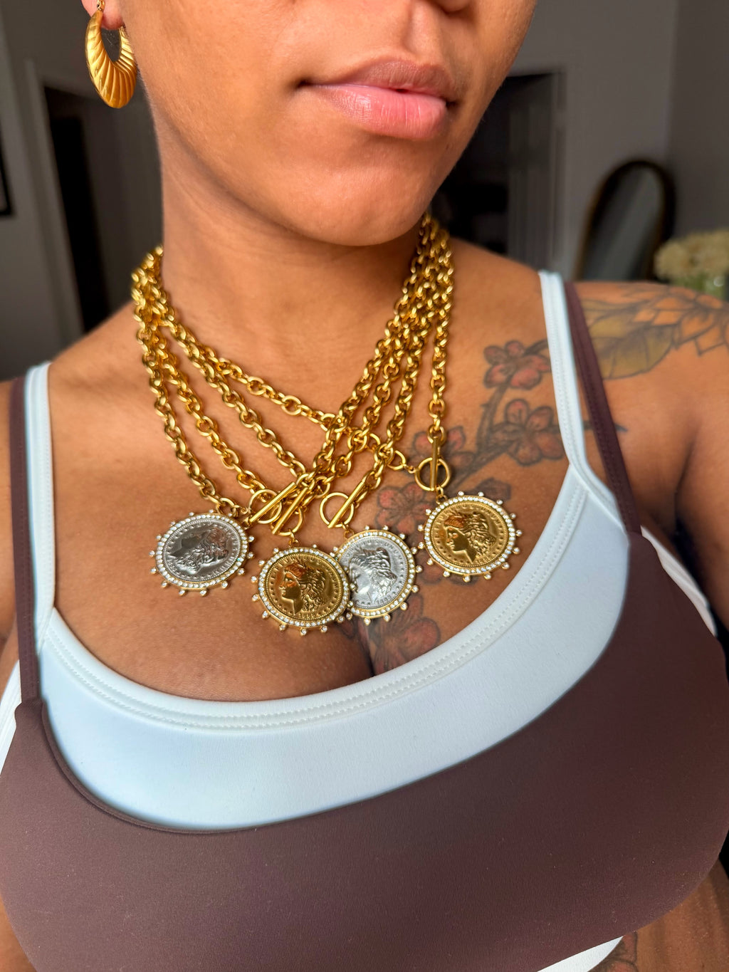 Heiress Medallion Necklace