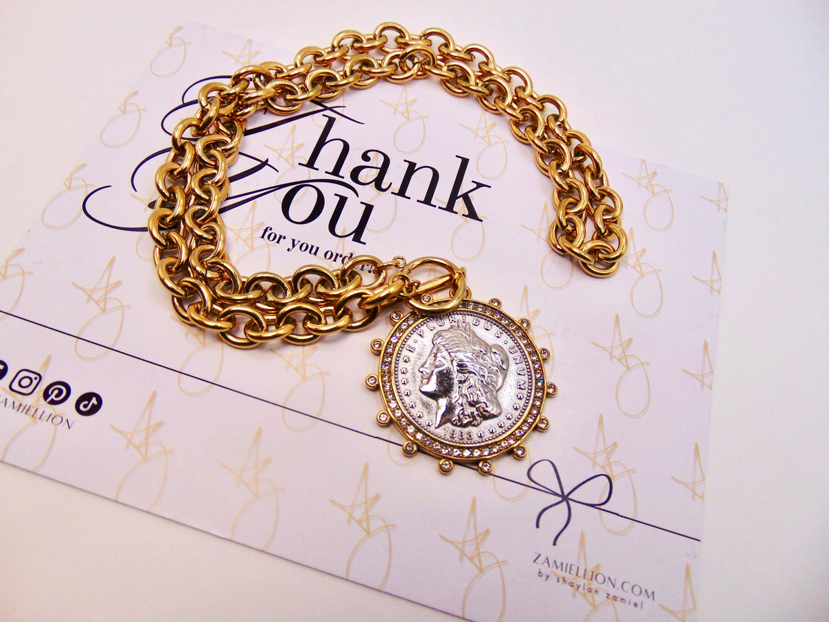 Heiress Medallion Necklace