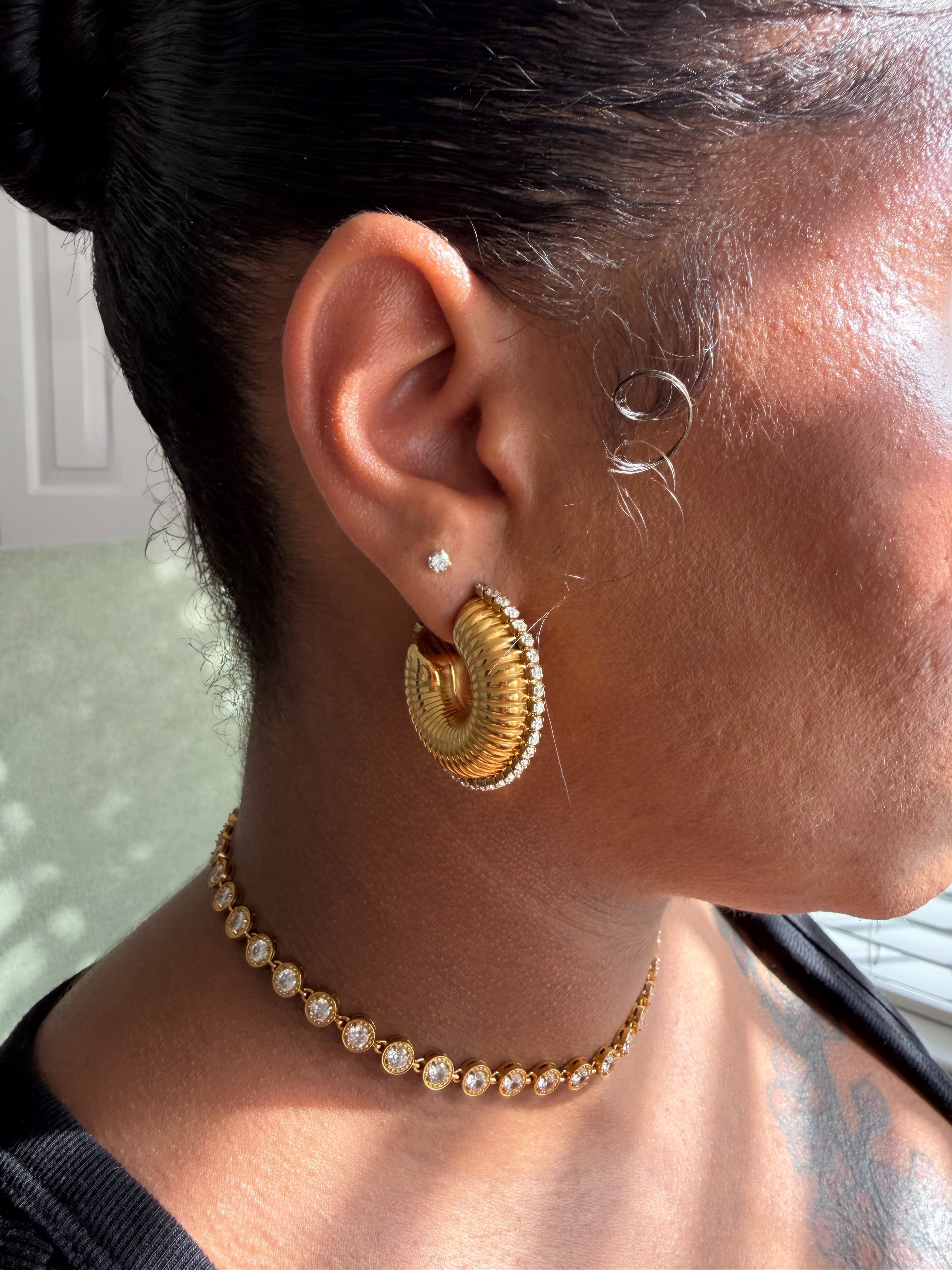 Monaco Chunky Hoops