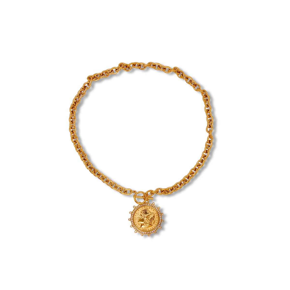 Heiress Medallion Necklace