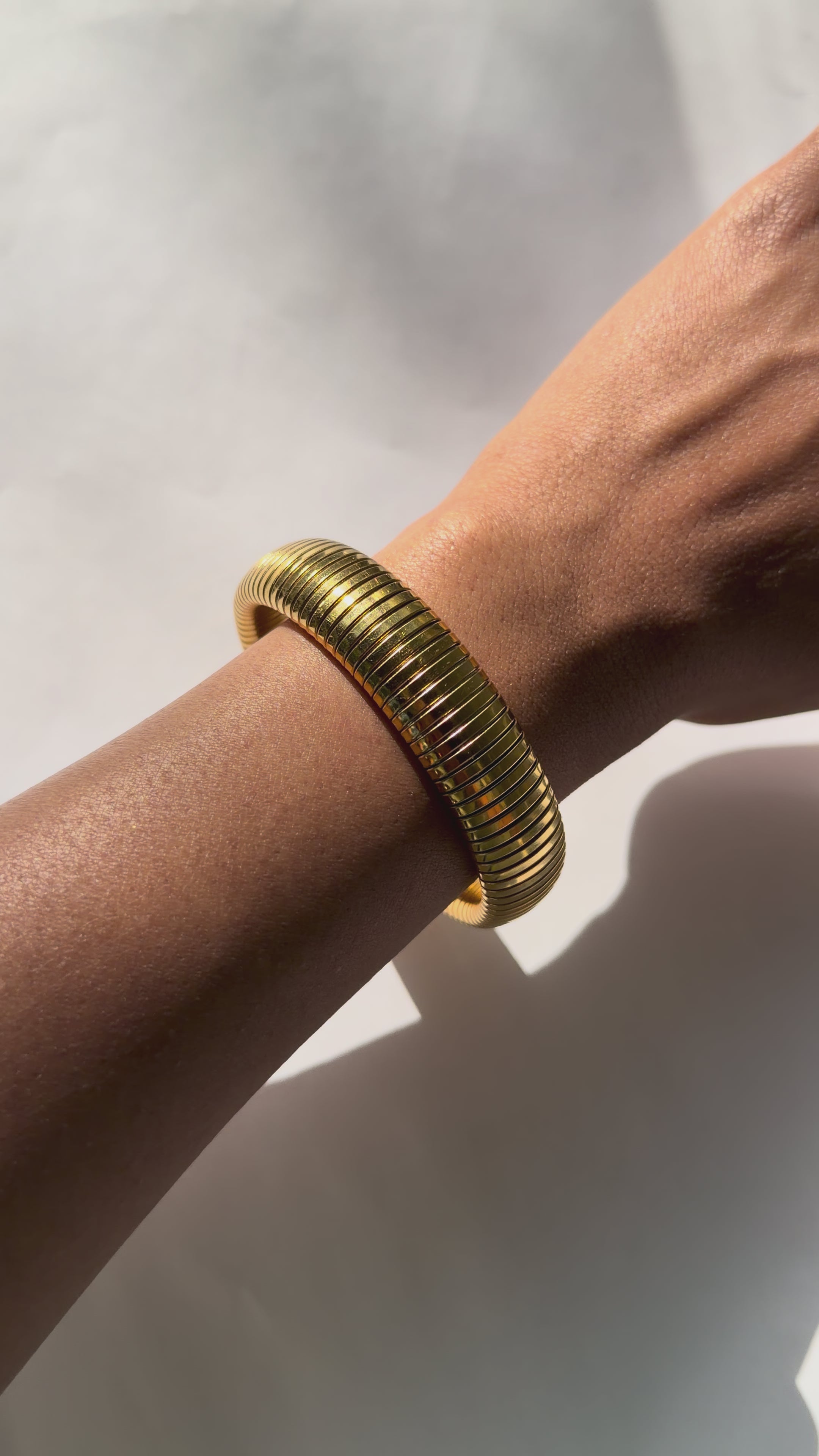 Aurelia Coil Bangle