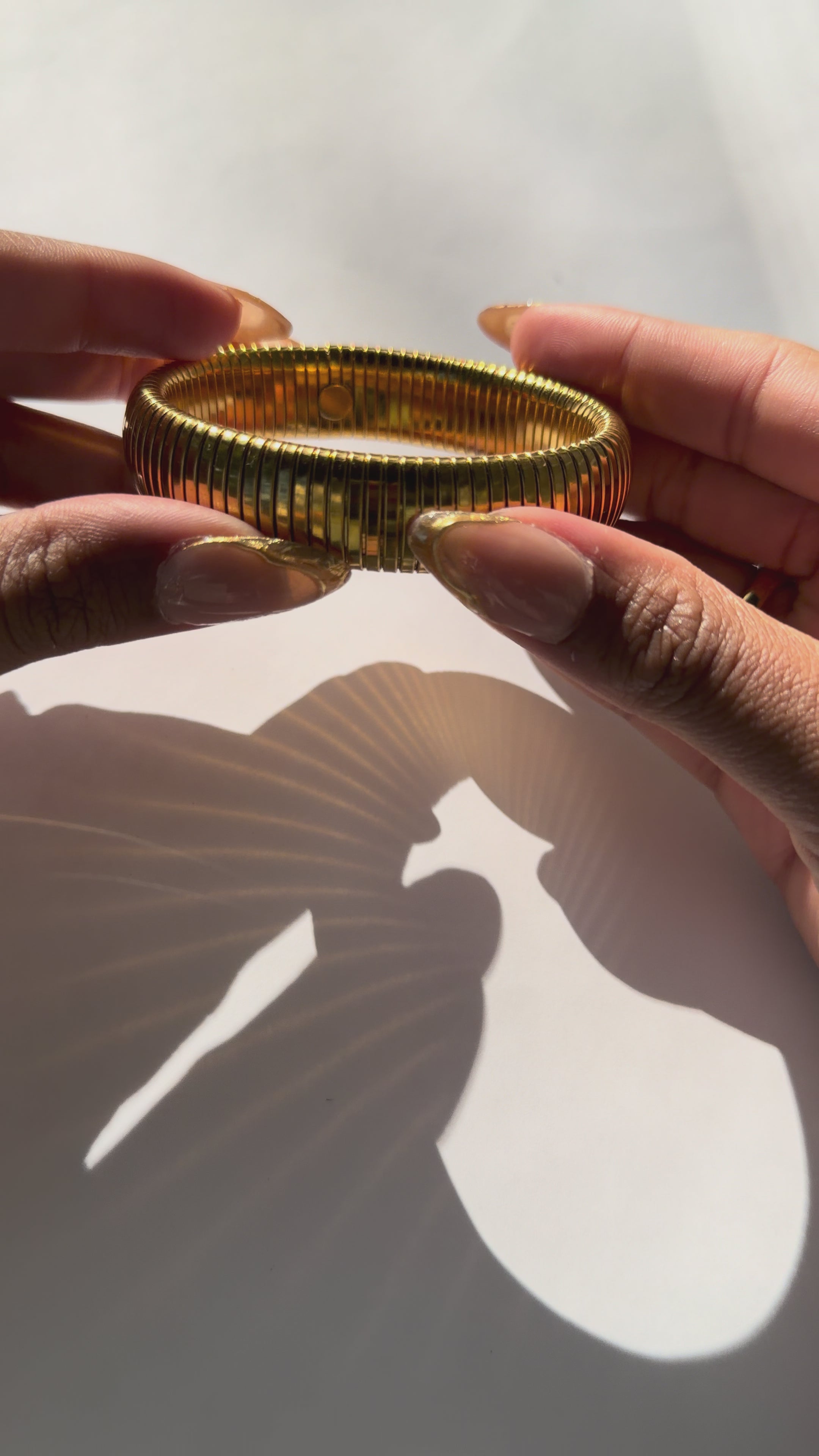 Aurelia Coil Bangle